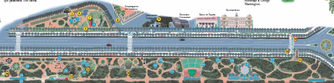 Lee más sobre el artículo Edición del plano ‘El Parque de Málaga y su entorno monumental’